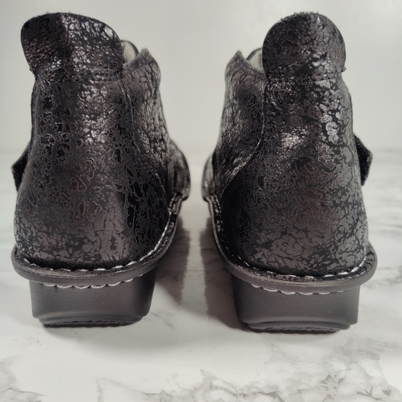 Alegria Caiti Desert Black Ankle Boots Size 37 - Picture 4 of 9